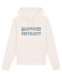 Hooded Sweater Maasticht University Offwhite  - Print