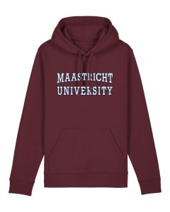 Hooded Sweater Maastricht University Burgundy - NEW