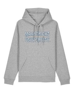 Hooded Sweater Maastricht University Grey Melange - NEW