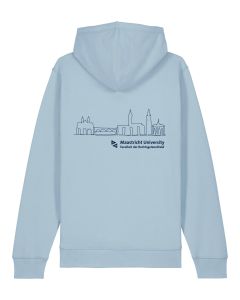 Hooded Sweater Maastricht University Faculteit der Rechstgeleerdheid Alumni Sky Blue 