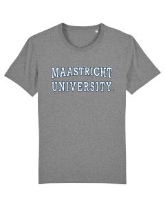 T-shirt Unisex Maastricht University Grijs